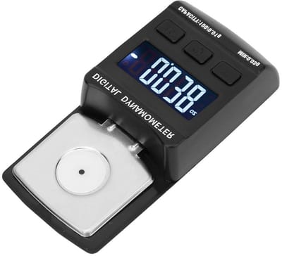 Digitale Naald Drukmeter en Stylus Krachtmeter met LCD Scherm, Precisie 100g/0.01g, Turntable Meter voor Audio en Vinyl Enthousiastelingen