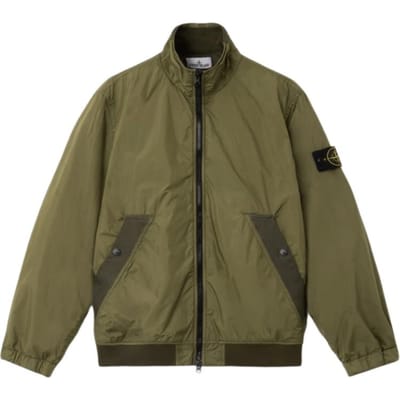 Stone Island SS26 Lente Zomer Serie Winddicht Waterdicht Rits Casual Jas Uniseks jassen L1S154100111S0A23-V005G L black