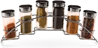 Kruidenrek met Kruidenpotjes 7 delig - Kruiden Organizer Set - Staand