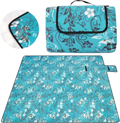 Picknickdeken 200 x 200 cm - Waterdicht, Draagbaar en Warmte-isolerend voor Strand, Camping en Wandelen