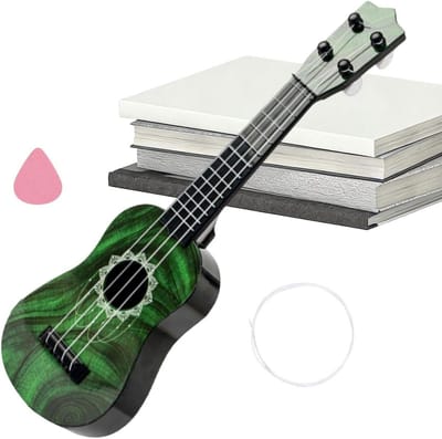 Kinderukelele - Muziekinstrument - Muziek Leren - Vier Snaren - 44 cm - Groen