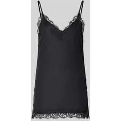 Blousetop met Met kant en spaghettibandjes
