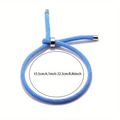 Livano Armband - Staal - Nep Zilver - Dames - Koningsblauw