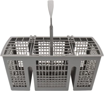 Vaatmand Bestek - Bestekhouder Vaatwasser - Keuken Organisatie - Hittebestendig PP Materiaal - 220 x 90 x 115 mm - Donkergrijs