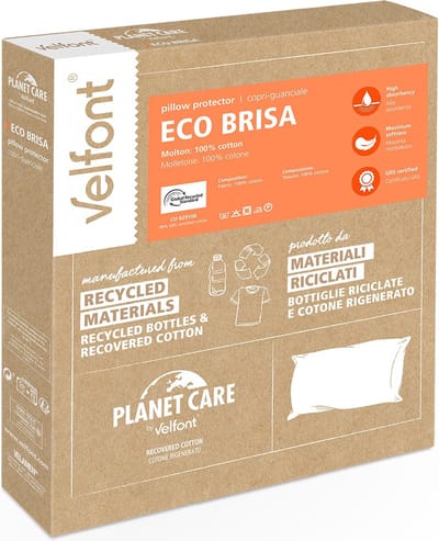 Velfont - Eco Brisa - Kussenbeschermer - Molton - 60 x 70