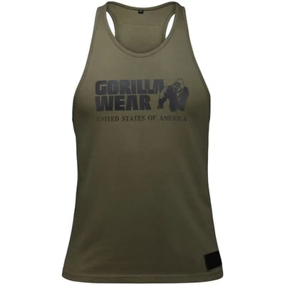 Gorilla Wear Classic Tank Top - Legergroen - M
