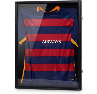 Bayt Wissellijst- Fotolijst - Inlijsten Voetbalshirt - Diepe lijst - 60x80cm - 3D Box Frame - Zwart