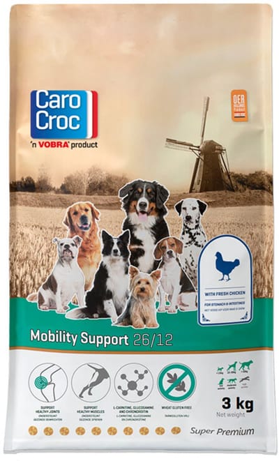 CaroCroc Hondenvoer Droog Mobility Support - 3 kg