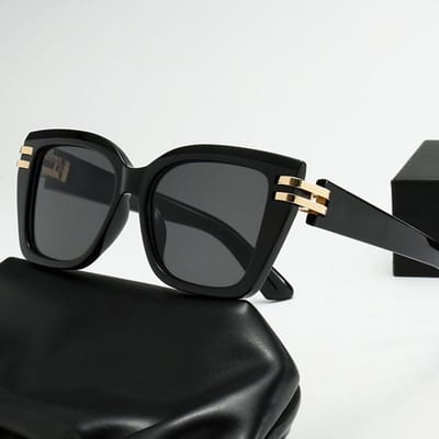 Sexy Vierkante Zonnebril Voor Dames Merk Ontwerper Mode Luxe Bril UV400 Zwarte Bril Mannen Vintage Zonnebrillen