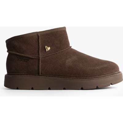 Skechers 167848/choc Keepsakes Cozy - Cozy Mini Dameslaarzen Chocolade