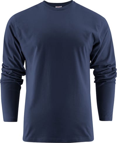 Printer HEAVY T-SHIRT L/S 2264016 - Marine - 4XL