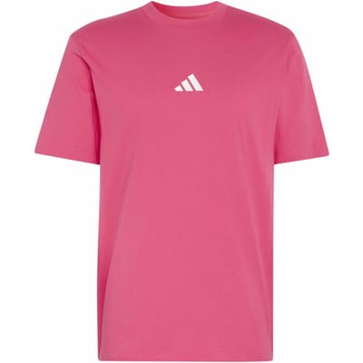 Adidas Essentials Small Logo Single Jersey T-shirt Met Korte Mouwen Roze 3XL / Regular Man