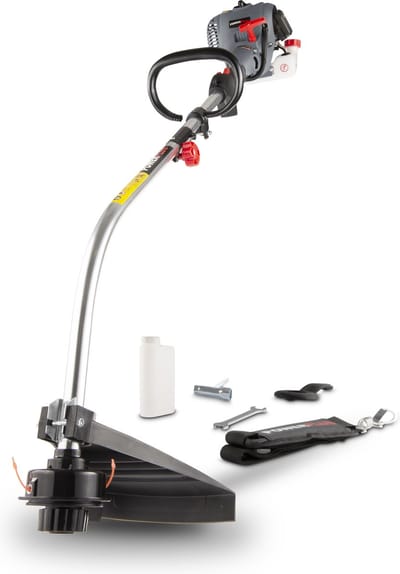 Powerplus Benzine Grastrimmer POWEG6050 - 380 mm Ø en 25.4 cc, 2-in-1 tuingereedschap als grastrimmer en kantensnijder voor uw tuin