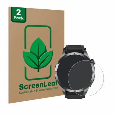 2 Stuks Screenprotector voor Knauermann Pro 3 Fan Edition 2025 (rond) - Hoogwaardige Beschermfolie transparant