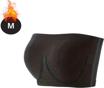 Bovista BH Zonder Beugel - Zonder Bandjes - Push-up Bh's - Comfort Beha - Comfortabel - Sterk - Yoga - Dames - Zwart - Maat M