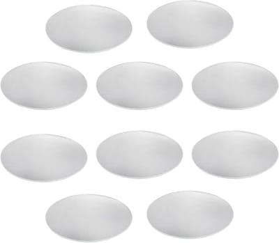 Glazen Deksel voor Laboratoriumbekers - Set van 10 Stuks - 60 mm Borosilicaat Glas, Ideaal voor Verdampers en Scholen
