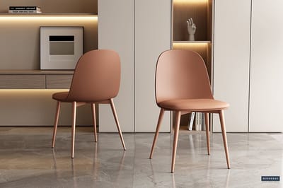 Stoel Jasmin | 51 X 44 X 81 Cm | Terracotta