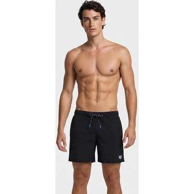 Arena Men's  Pro-file Beach Boxer Black-white Maat: S | Zwembroeken Outlet | Heren | Zwart