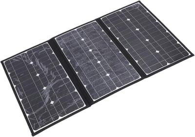 Draagbaar Zonnepaneel - Opvouwbaar Paneel - Energie Opwekken - Hoge Conversie Efficiëntie - 200 Watt - Zwart