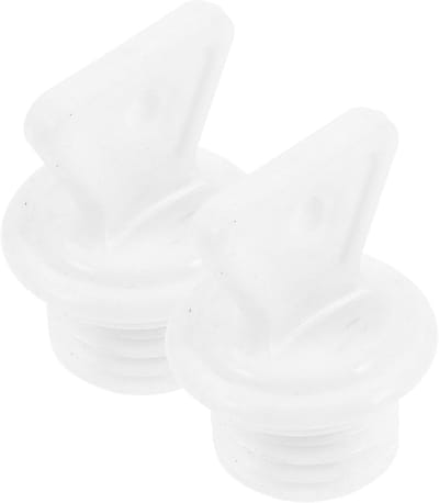 Warmwaterkruik Dop - Rubberen Stopper - Lekvrije Afsluiting - Anti-lekkend Ontwerp - 2 Stuks - Wit