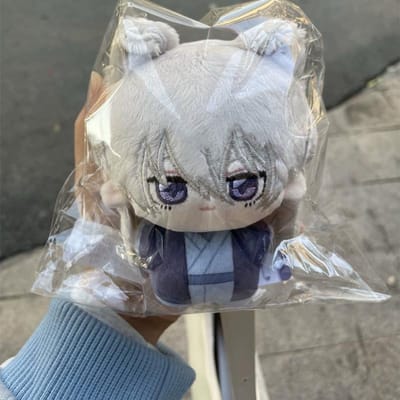 10cm Kamisama Love Tomoe Pluche Pop Hanger Anime Lichaam Tomoe Pluche Speelgoed Sleutelhanger Gevulde Pop Fans Verjaardag Kerstcadeau 10cm white