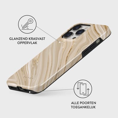 Burga Tough Backcover MagSafe voor de Apple iPhone 14 Pro - Full Glam