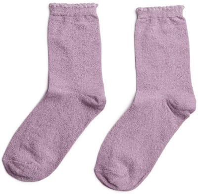 PIECES - PCSEBBY GLITTER LONG SOCKS NOOS BC - Dames - Sokken