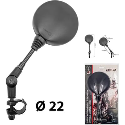 Ronde Moto Spiegel met Klem BCR Aprilia/Piaggio