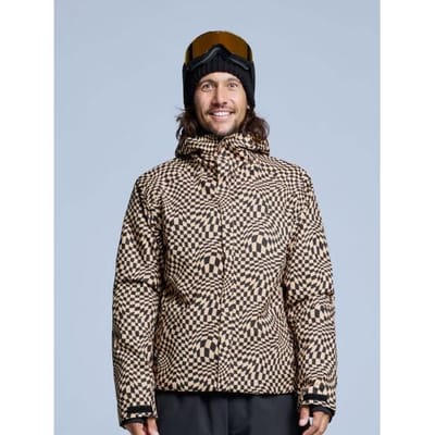 Poederbaas Ski-jas Heren - Arty 2L Insulated - Warm Sand - Maat S