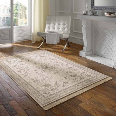 Oosters tapijt - Regal Flora beige 135x195
