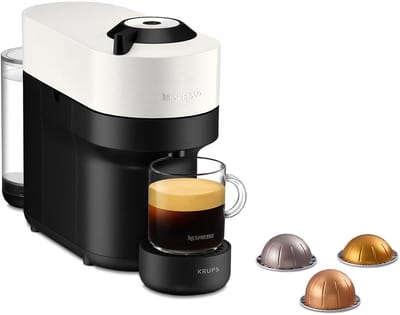 Krups Nespresso Vertuo POP XN9201 - Koffiecupmachine - Coconut White - Voor Vertuo Cups - Eenvoudig Personaliseren - Modern Design
