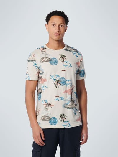No Excess Mannen Ronde Hals T-Shirt Beige XL