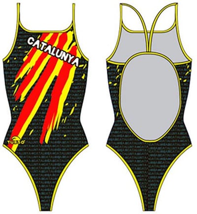 Turbo Catalonia Zwemkleding Veelkleurig 2XL Vrouw