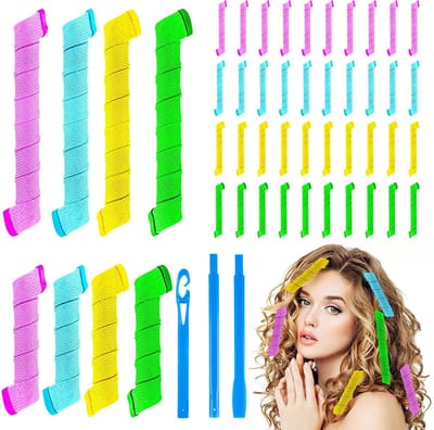 Krulspelden Set - Haarrollers - Heatless Curls - Kleefrollers