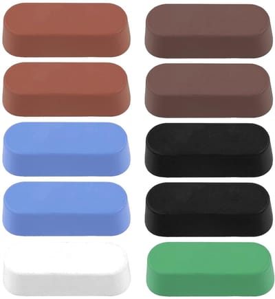 10 Stuks Polijstpasta Set met Diverse Compounds voor Perfecte Glans