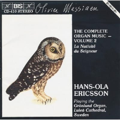 Hans-Ola Ericsson - Messiaen: The Complete Organ Music, Vol 2 (CD)