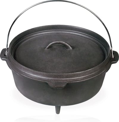 Barbecook - Junko sudderpot - Dutch Oven - Barbecuepan - Gietijzer - 9L