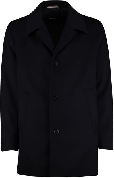 Hugo Boss winterjas donkerblauw