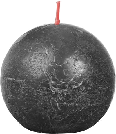 Bolsius - Rustiek bolkaars - Ø76mm - Stormy Grey