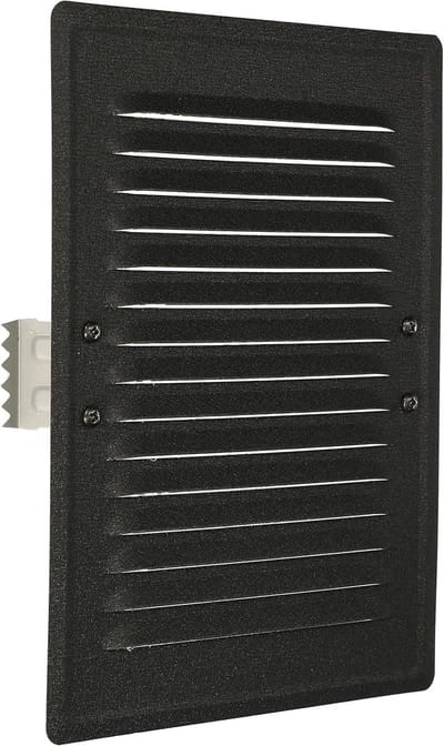 Ventilatierooster Metaal Donkergrijs 165x230 mm met Insluitnet
