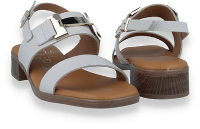 Oh! My Sandals Dames Sandaal | Off White | Maat: 37