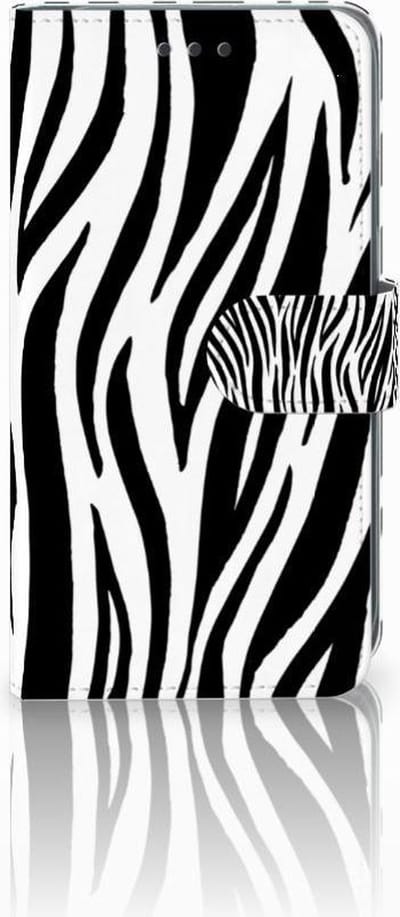 Apple iPhone Xr Telefoonhoesje met Pasjes Zebra