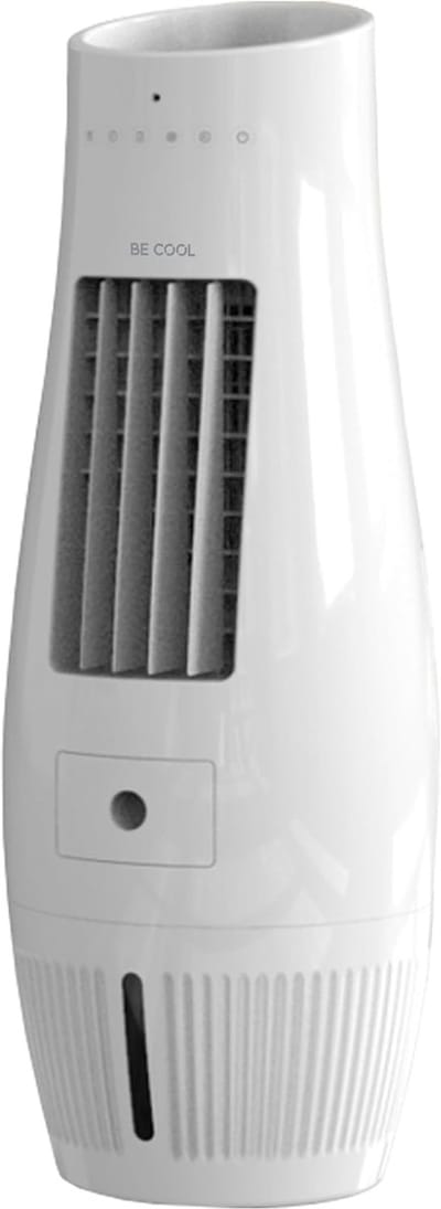 Design Luchtkoeler - Verdamper Ventilator - Ruimte Koelen - 6-in-1 Functies - 7 Liter Tank - Wit