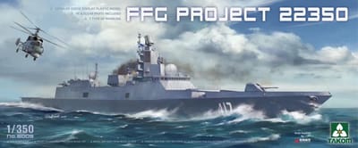 Takom Modelbouwpakket Militaire voertuigen - 6009 Frigate Admiral Gorschkov-class - FFG Project 22350 Plastic - 1:350 - Modelbouw