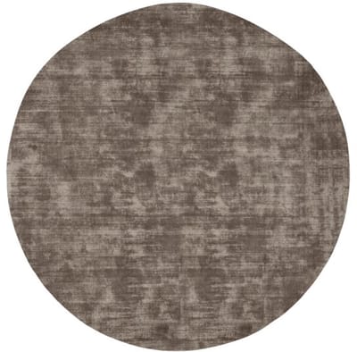 Must living vloerkleed La Belle rond viscose Ø200 cm - Sage green