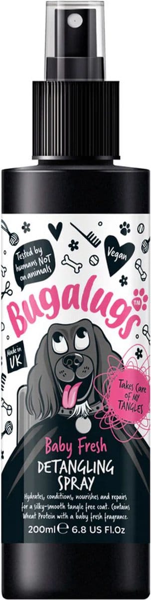 Bugalugs - Anti klit spray hond - Hondenparfum - Baby Fresh - 200ml