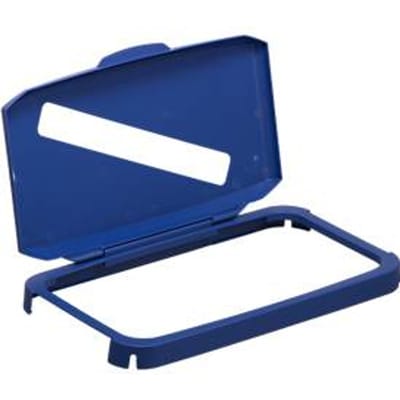 Klappdeckel voor afvalverzamelbak voor recycleerbaar afval DURABIN® 60 liter  - met inwerpgleuf