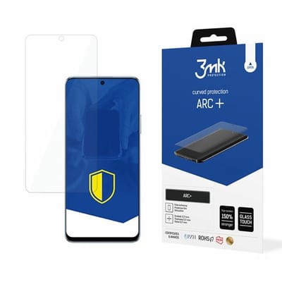 3MK ARC+ Serie - Folie voor Huawei Nova Y90 - Volledige Schermbescherming - Transparant - Zelfherstellende Laag