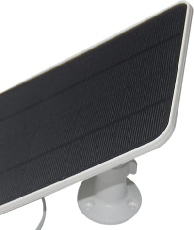 Draagbare Solar Charger - Zonnepaneel Ring - Bewaking Buiten - Type C Smart Sensor - 20W - Wit