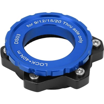MEIJUN Centerlock naar 6-gaats montageadapter Lockring Aluminiumlegering Asnaafadapter voor steekas